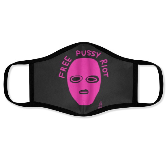Discover freepussy riot Face Masks