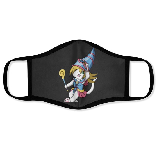 Discover cosplay cat Dark magician girl Face Masks