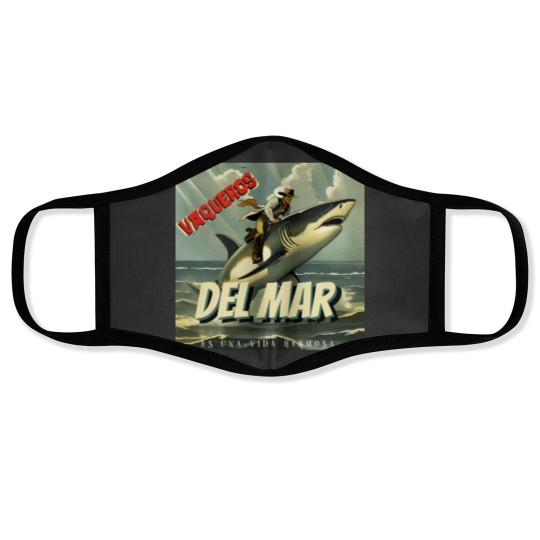 Discover Vaqueros Del Mar (Lucky Draw) Face Masks