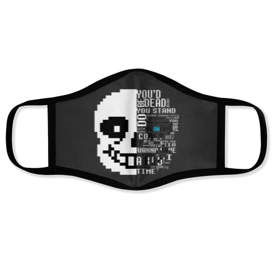 Discover Undertale Sans (2) Face Masks