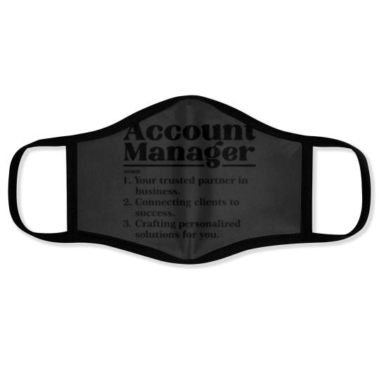Discover Account Manager Account Manager (1) Face Masks