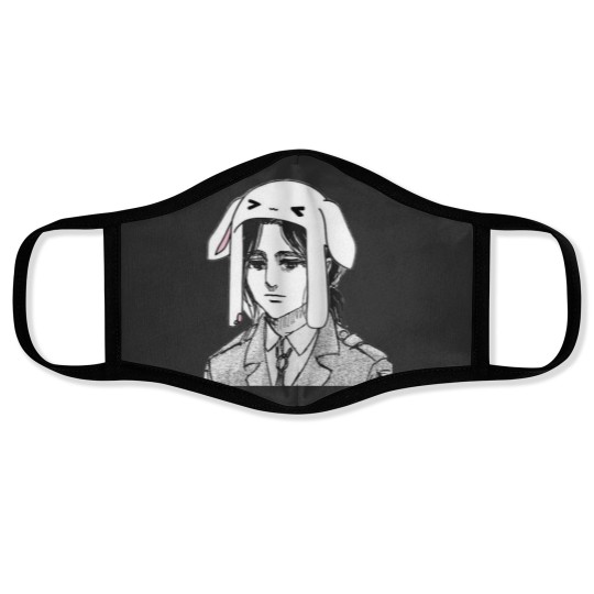 Discover Pieck in a Bunny Hat Face Masks