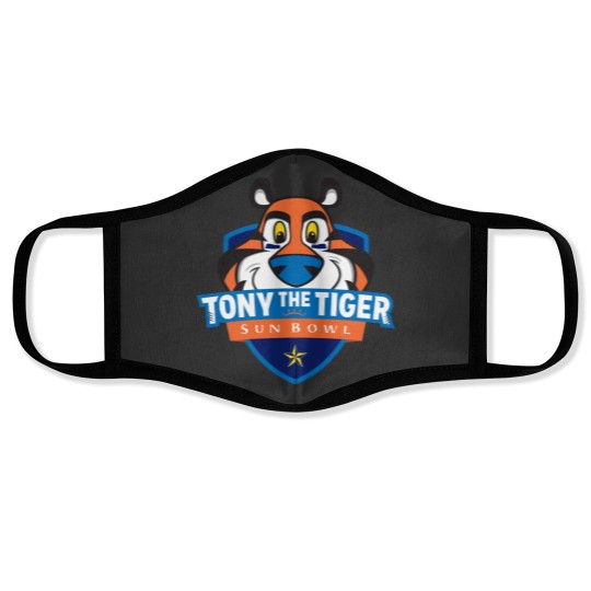 Discover Playing with Tony The Tiger Sun Bowl Design Face Masks
