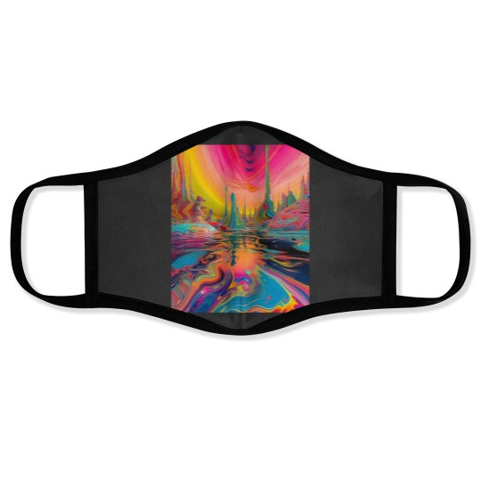 Discover s ParadiseCanvas Print Face Masks