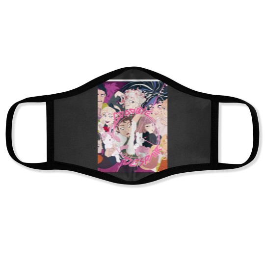 Discover Danganronpa Goodbye Despair Graphic Face Masks