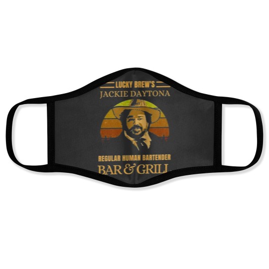Discover Wwdits Jackie Daytona- Regular Human Bartender Face Masks