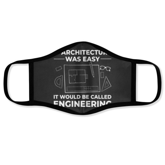 Discover Architecture Designer Engineering Drawing House Architect 21 Face Masks