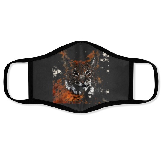 Discover Bobcat Bobcat Animal Wildlife Forest Nature Discovery Fauna Face Masks