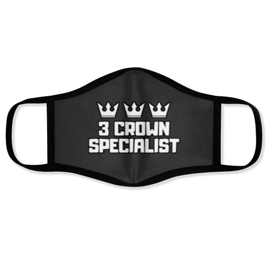 Discover 3 CROWN SPECIALIST Active Face Masks