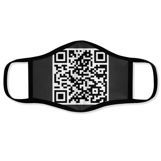 Discover Andrew Tate - Change Your Language - QR Code Face Masks