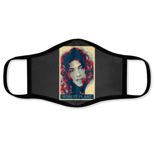 Discover Robert Plant hope style Face Masks