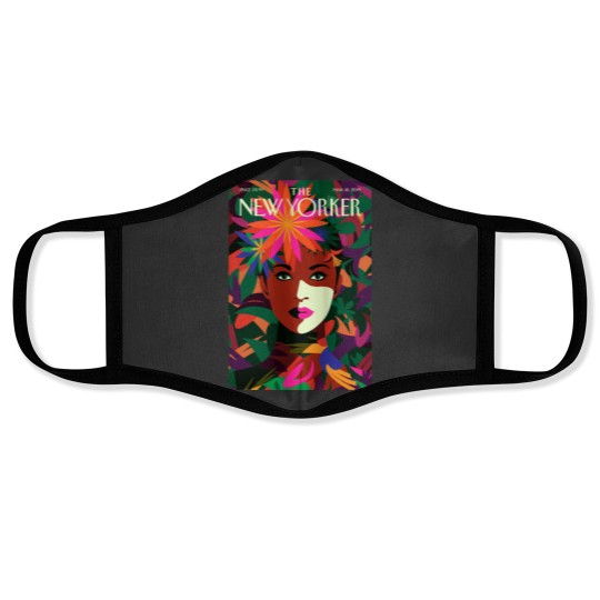 Discover Woman Dancer Art Poster Face Masks