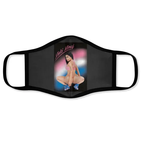 Discover The Nicki Queen-Nicki Barbz Face Masks
