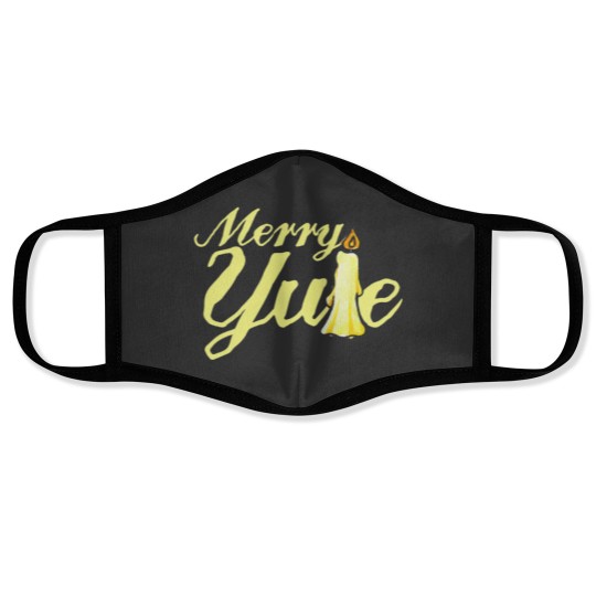 Discover Merry Yule Merry YULE(1) Face Masks