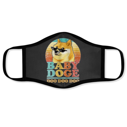 Discover Baby Doge Doo Doo Face Mask