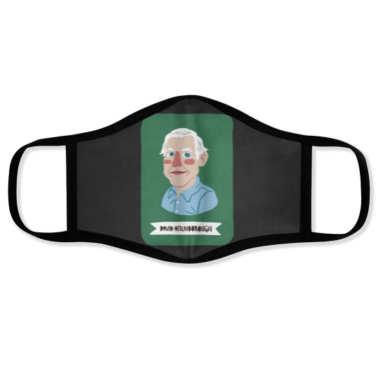 Discover David Attenborough-D Face Masks