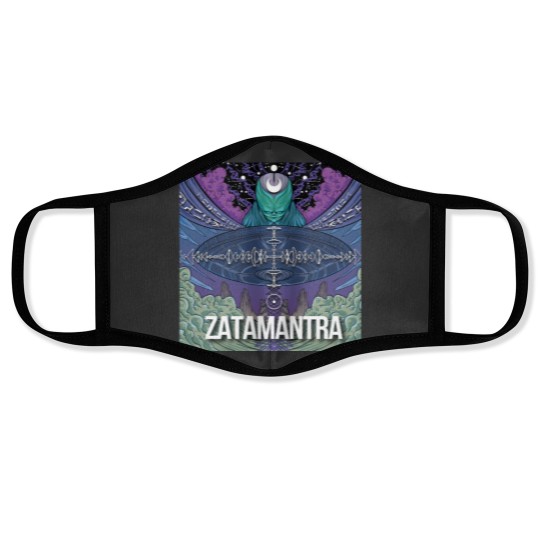 Discover Zatamantra Arrive Sticker Face Masks