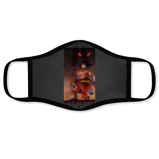 Discover Luffy Snake man Face Masks