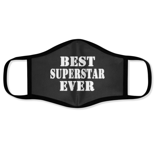 Discover BEST SUPERSTAR EVER Face Masks