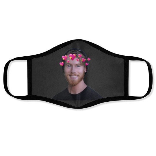 Discover Aesthetic Brandon Farris With Heart Face Masks