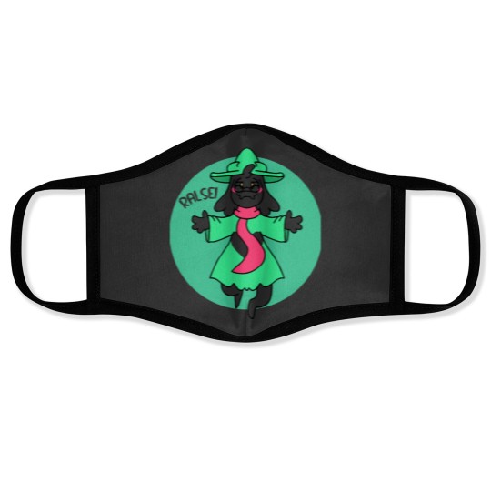 Discover Ralsei Deltarune(1) Face Masks