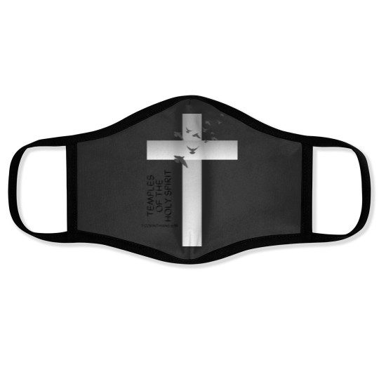 Discover 1 Corinthians 6 Temple Of The Holy Spirit Bible Verse About The Love Of God Face Masks