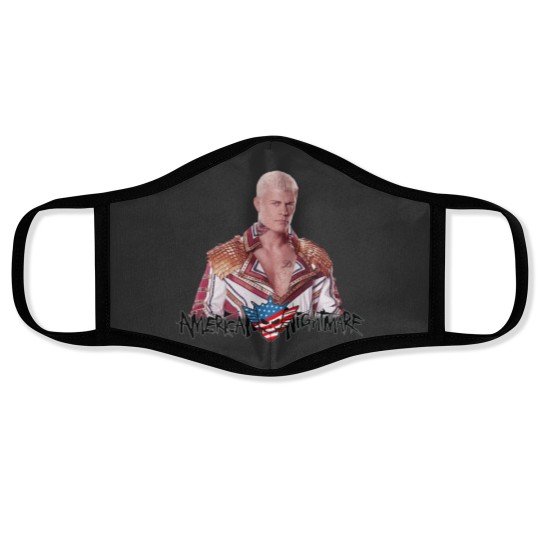 Discover cody rhodes - american nightmare Face Masks