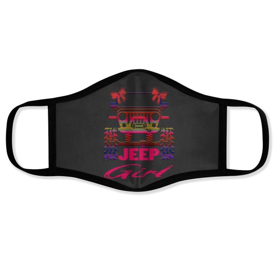 Discover -Jeep-Girls nice girl Face Masks