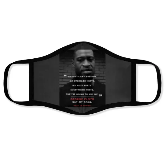 Discover George Floyd black lives matter Face Masks