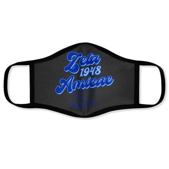 Discover zeta phi beta sorority paraphernalia, zeta amicae since 1948 Face Masks