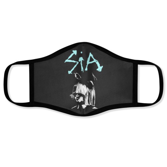 Discover SIA SINGER SILHOUETTE Face Masks