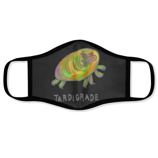 Discover Happy Tardigrade Face Masks