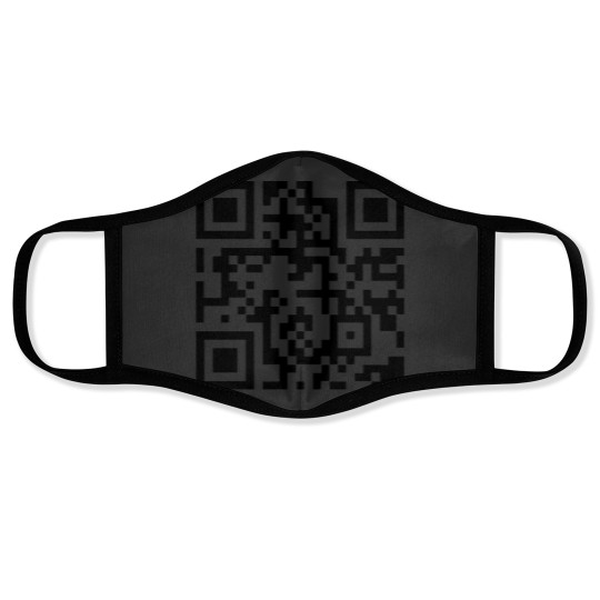 Discover Pornhub QR Code Face Masks