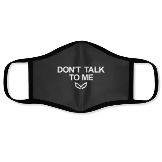 Discover Masked Singer Merch-The Masked Singer-Dont Talk To Me Face Masks