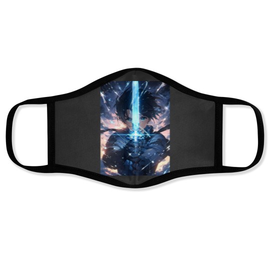 Discover Kirito The Master Strategist of Art Online Face Masks
