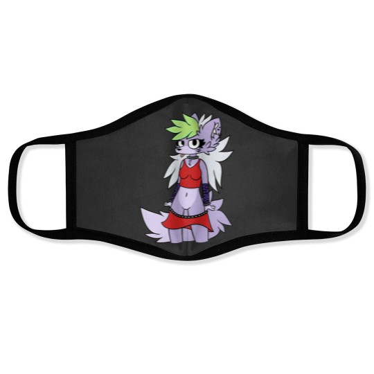 Discover Roxy Wolf (NSFW) - FNAF Security Breach Sticker2 Face Masks