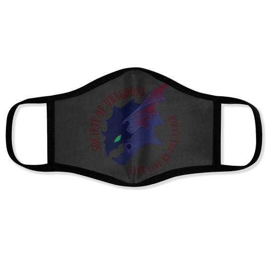 Discover By The Lance Fitted Scoop Face Masks