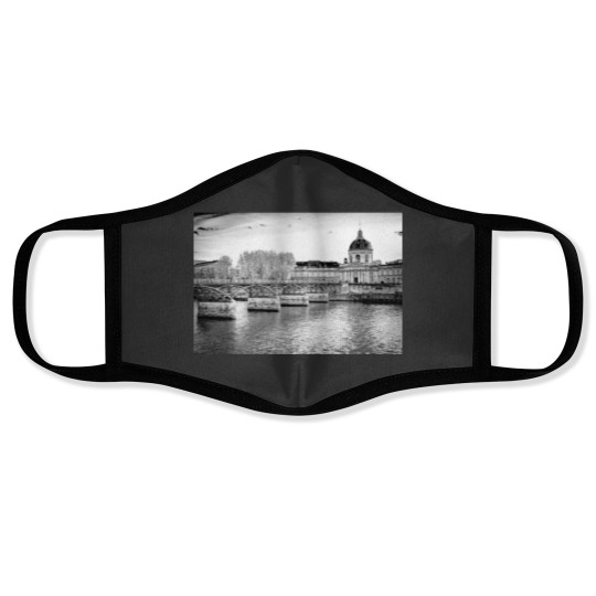Discover The Iconic Pont des Arts or Passerelle des Arts is a pedestrian bridge in Paris Face Masks