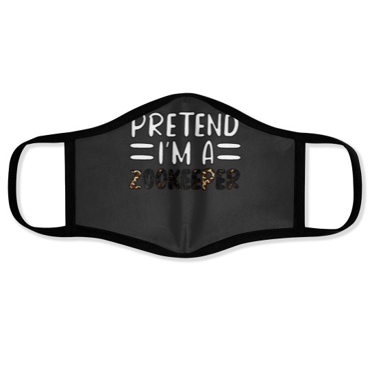 Discover Pretend I'm A Zookeeper Shirt - Vintage Tshirt Face Masks