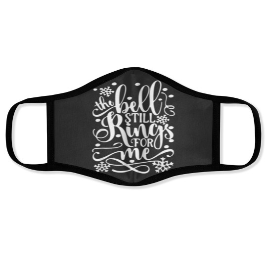 Discover Bell Still Rings For Me Xmas Funny Christmas Face Masks