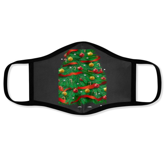 Discover Let 39 S Get Lit Christmas Tree Funny Drinking Face Masks