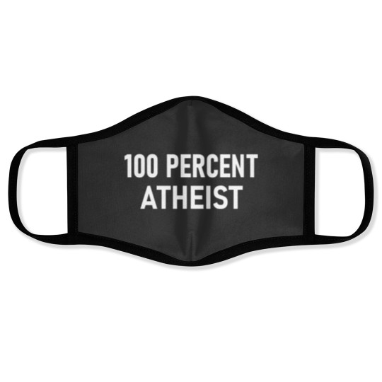 Discover 100 Percent Atheist Face Masks