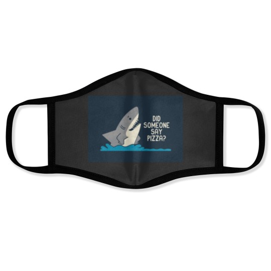 Discover Hungry Shark Face Masks