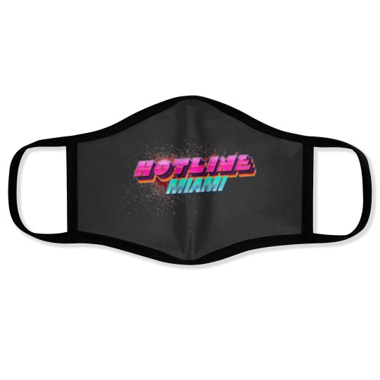 Discover Hotline Miami Face Masks
