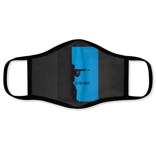Discover Counter strike silhouette Graphic Face Masks