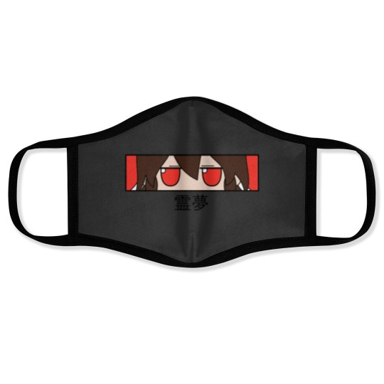 Discover Touhou - Reimu Fumo Premium Face Masks