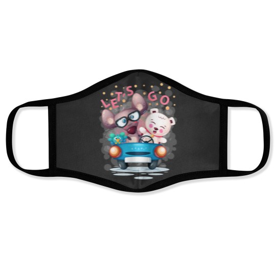 Discover Walk with friends - Let_s Go (1) Face Masks
