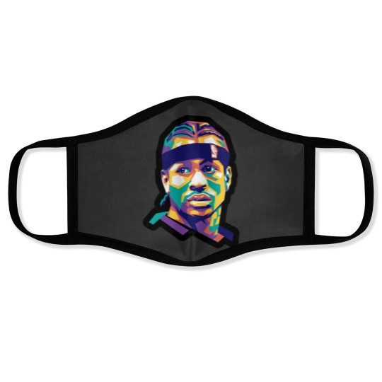 Discover Wpap Allen Iverson Face Masks