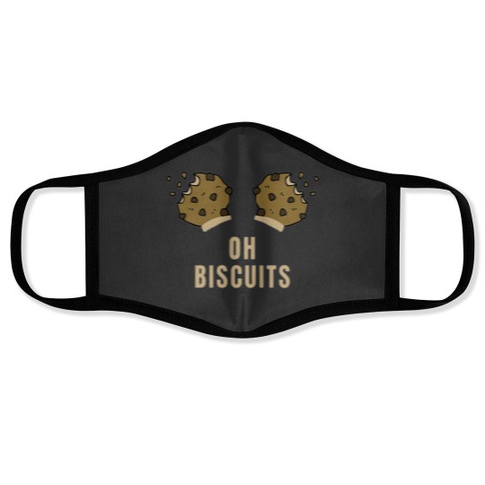 Discover oh biscuits Face Masks