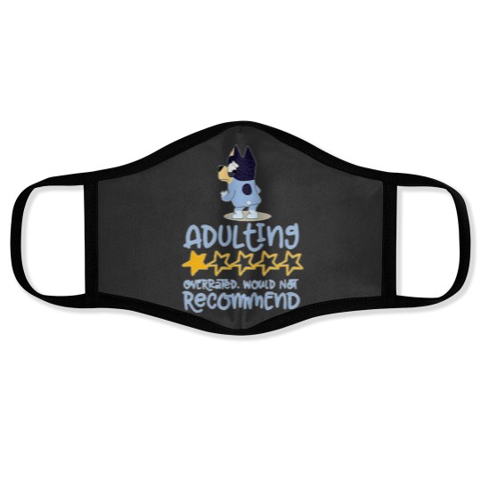 Discover Adulting would not recommend-Limitied Face Masks